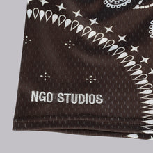 Load image into Gallery viewer, Paisley Shorts (Mocha)