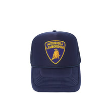 Load image into Gallery viewer, Vintage Lamborghini Trucker (Navy)
