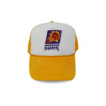 Load image into Gallery viewer, Vintage Sun Trucker (White/Yellow)
