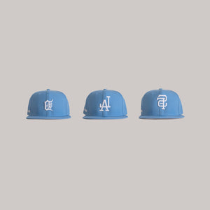 Baby Blue Fitted