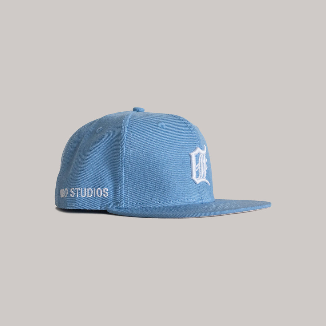 Baby Blue Fitted