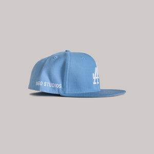 Baby Blue Fitted