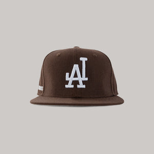 Los Angeles Fitted (Brown)