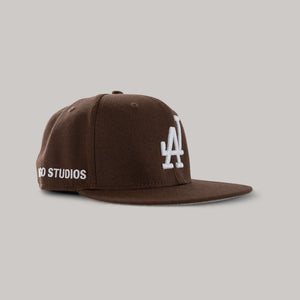 Los Angeles Fitted (Brown)