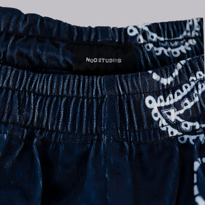 Paisley Shorts (Midnight Blue)