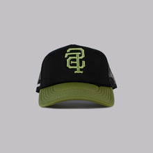 Load image into Gallery viewer, Olive &amp; Black San Francisco Trucker
