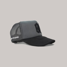 Load image into Gallery viewer, Detroit Trucker (Grey/Black)
