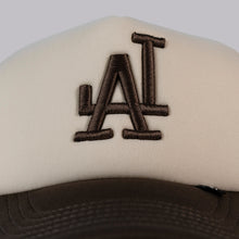 Load image into Gallery viewer, Brown &amp; Beige LA V2 Trucker
