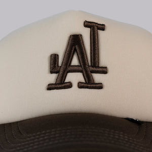 Brown & Beige LA V2 Trucker