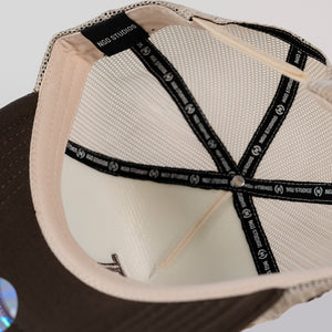 Brown & Beige LA V2 Trucker