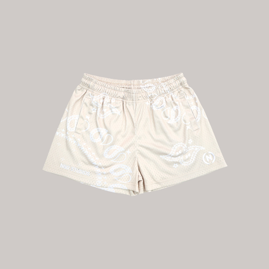 Women's Paisley Shorts