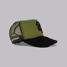 Load image into Gallery viewer, Olive &amp; Black San Francisco Trucker
