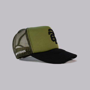 Olive & Black San Francisco Trucker