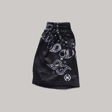Load image into Gallery viewer, Paisley Shorts (Black)
