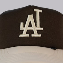 Load image into Gallery viewer, Brown &amp; Beige LA V2 Trucker
