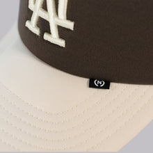 Load image into Gallery viewer, Brown &amp; Beige LA V2 Trucker
