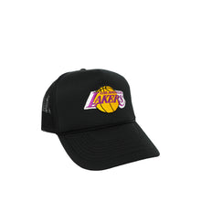 Load image into Gallery viewer, Vintage Lakers Trucker (Black)
