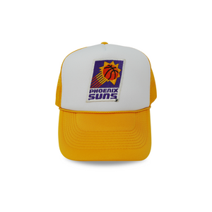 Vintage Sun Trucker (White/Yellow)