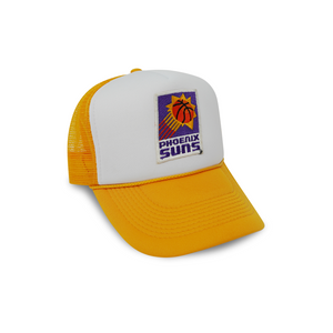Vintage Sun Trucker (White/Yellow)