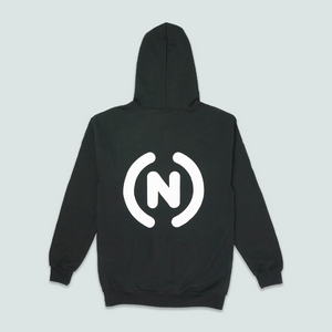 (N) Zip-Up Hoodie (Black)