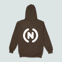 Load image into Gallery viewer, (N) Zip-Up Hoodie (Brown)
