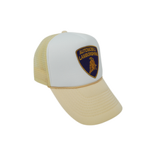 Load image into Gallery viewer, Vintage Lambo Trucker (Beige/White)
