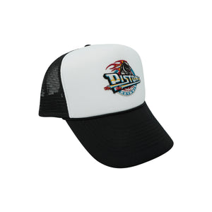 Vintage Pistons Hat (Black/White)