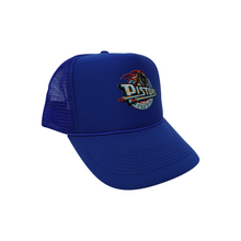 Load image into Gallery viewer, Vintage Pistons Trucker (Blue)

