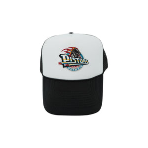 Vintage Pistons Hat (Black/White)