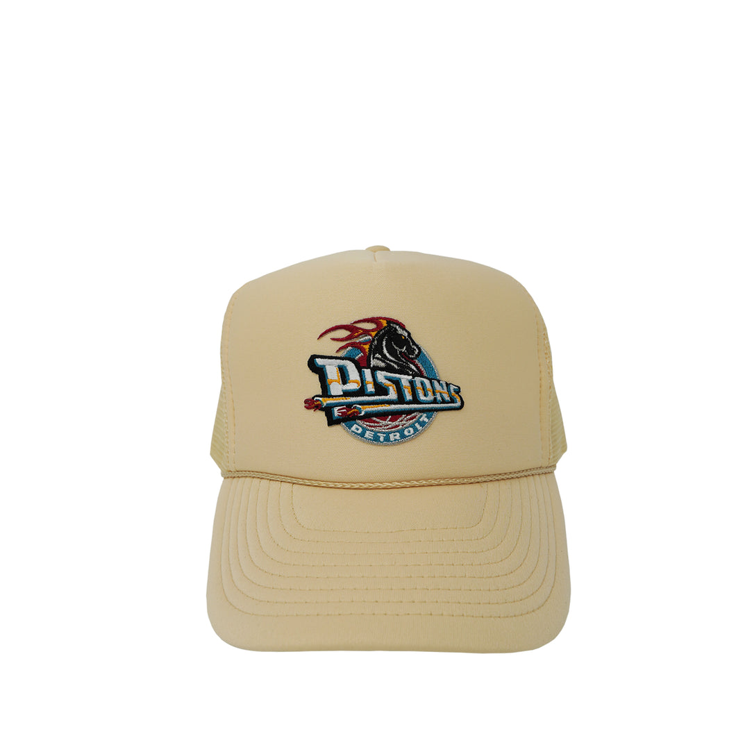 Vintage Pistons Trucker (Beige)