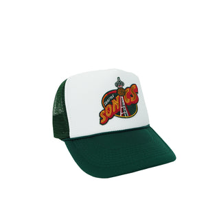 Vintage Seatle Supersonics Trucker (Green/White)