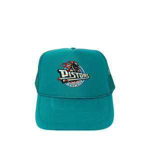 Vintage Pistons Trucker (Teal)