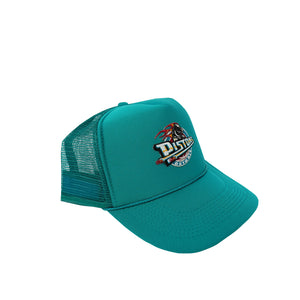 Vintage Pistons Trucker (Teal)