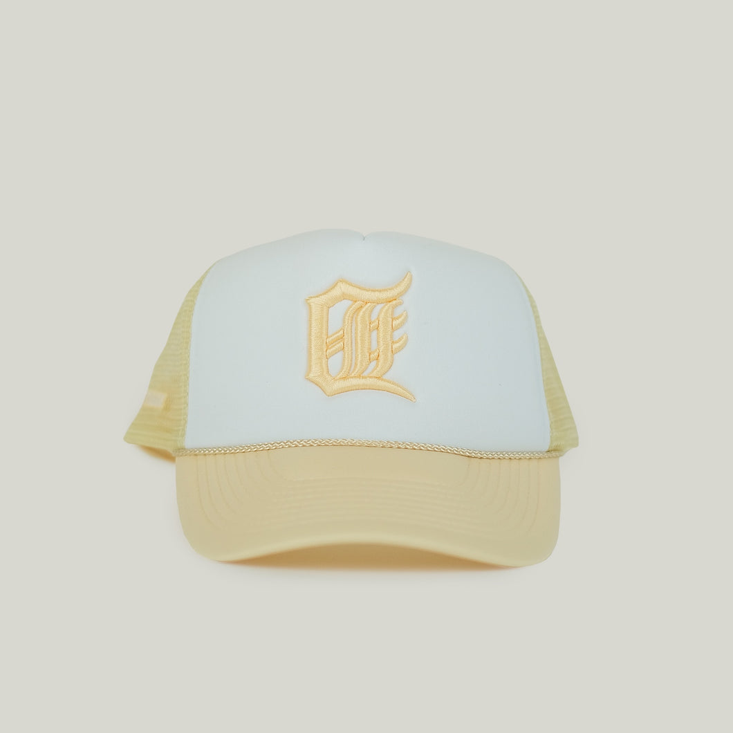 Detroit Trucker (Beige/White)