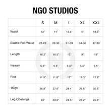 Load image into Gallery viewer, Paisley Shorts (Black)
